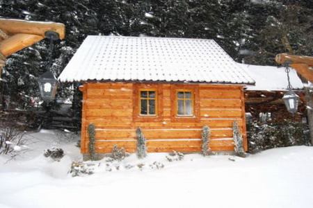 Ubytování v Romantickém penzionu v Albrechticích v Jizerských horách - sauna